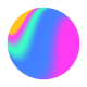 holographic circle icon | metappfactory